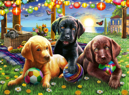 Diamond Painting Psy Bawią się - SEOS Shop ®