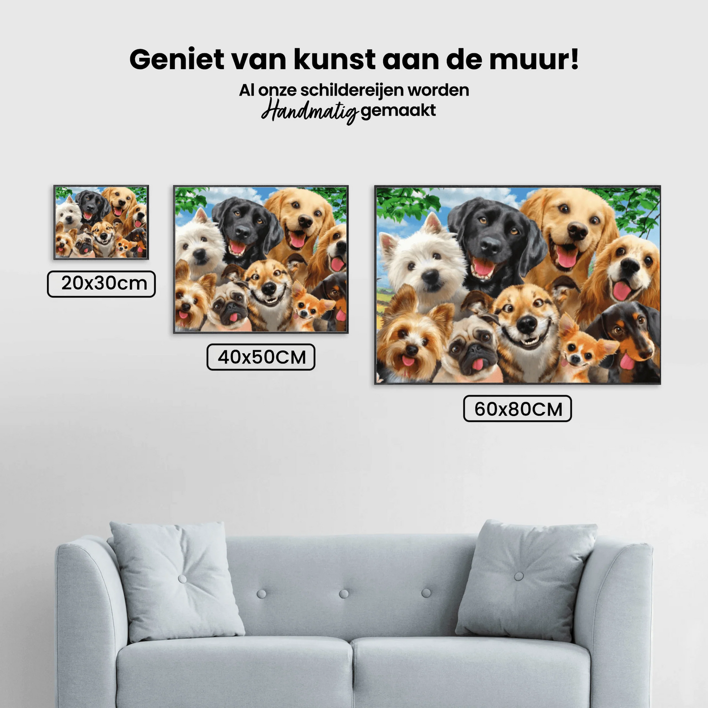 Diamond Painting Psy Tonie Język - SEOS Shop ®