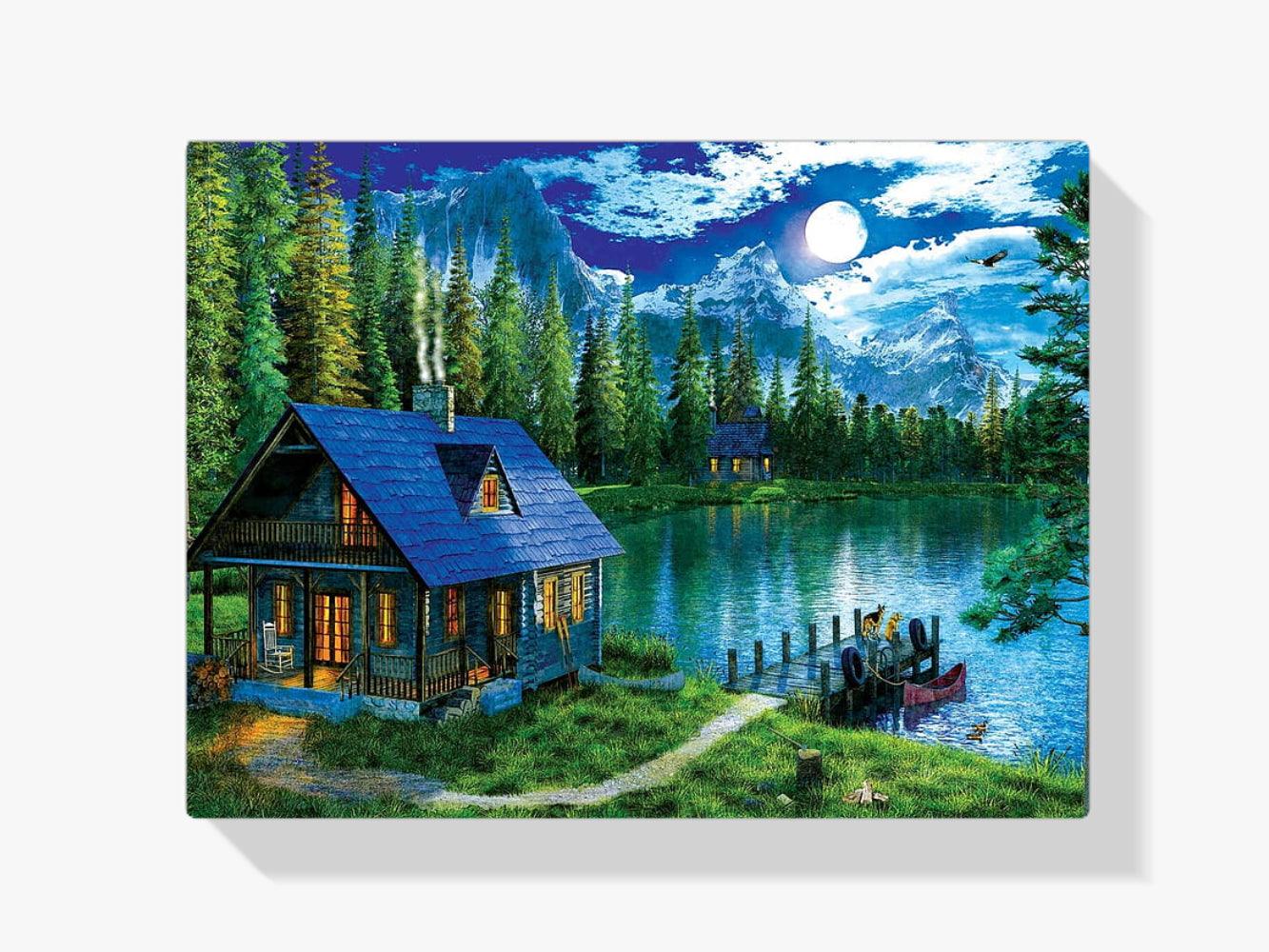 Diamond Painting Dom nad Jeziorem - SEOS Shop ®