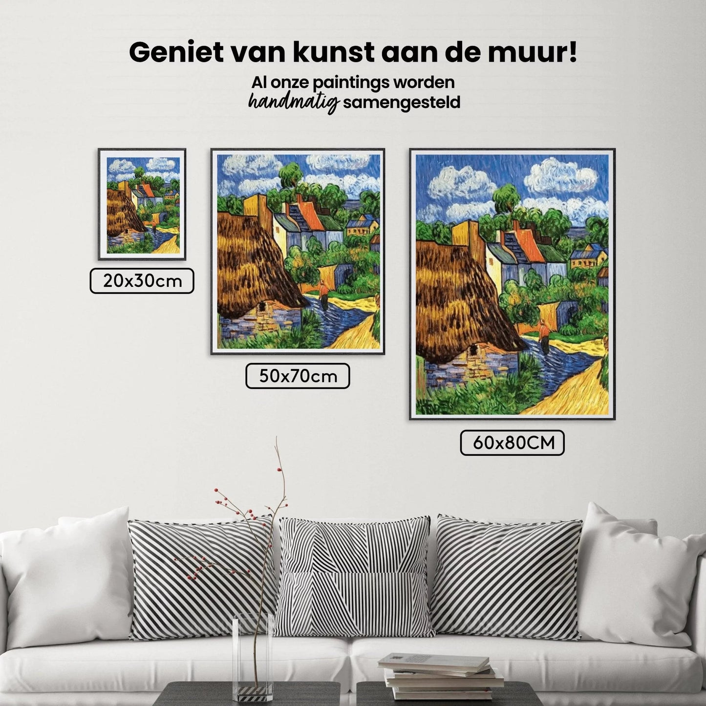 Diamond Painting Domy w Auvers - SEOS Shop ®