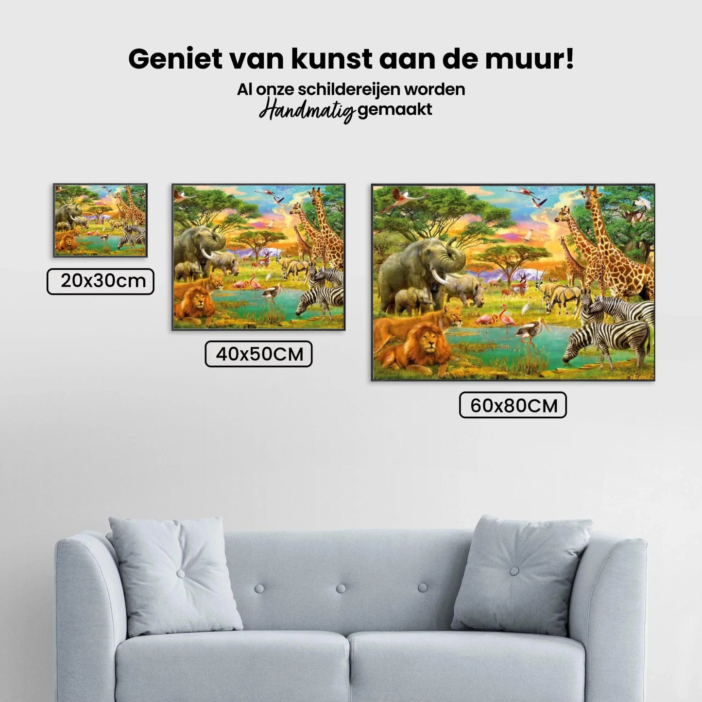 Diamond Painting Dżungli zwierzęta – SEOS Shop ®