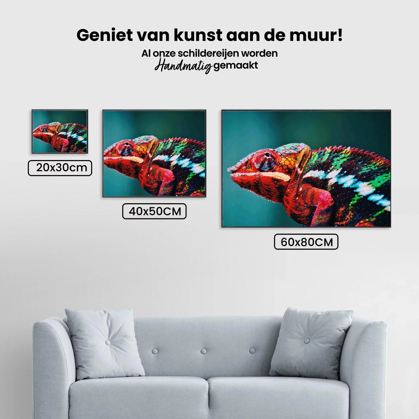 Diamond Painting Kameleon 45x30 cm – SEOS Shop ®