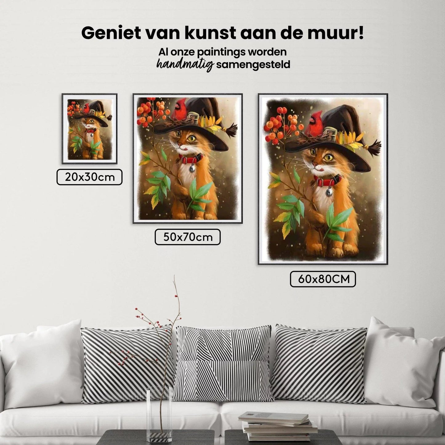 Diamond Painting Kot z kapeluszem - SEOS Shop ®