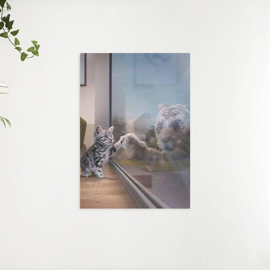 Diamond Painting Kociak z Tygrysem – SEOS Shop ®