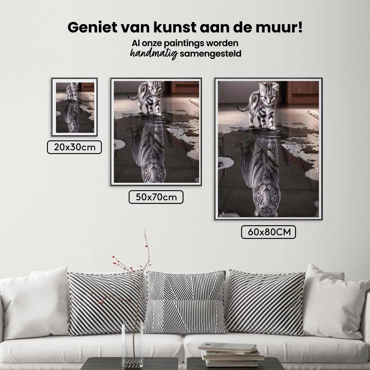 Diamond Painting Kotek na Tygrysa – SEOS Shop ®