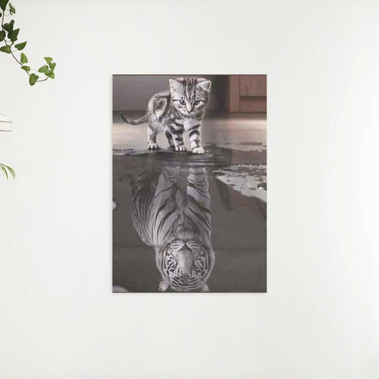 Diamond Painting Kotek na Tygrysa – SEOS Shop ®