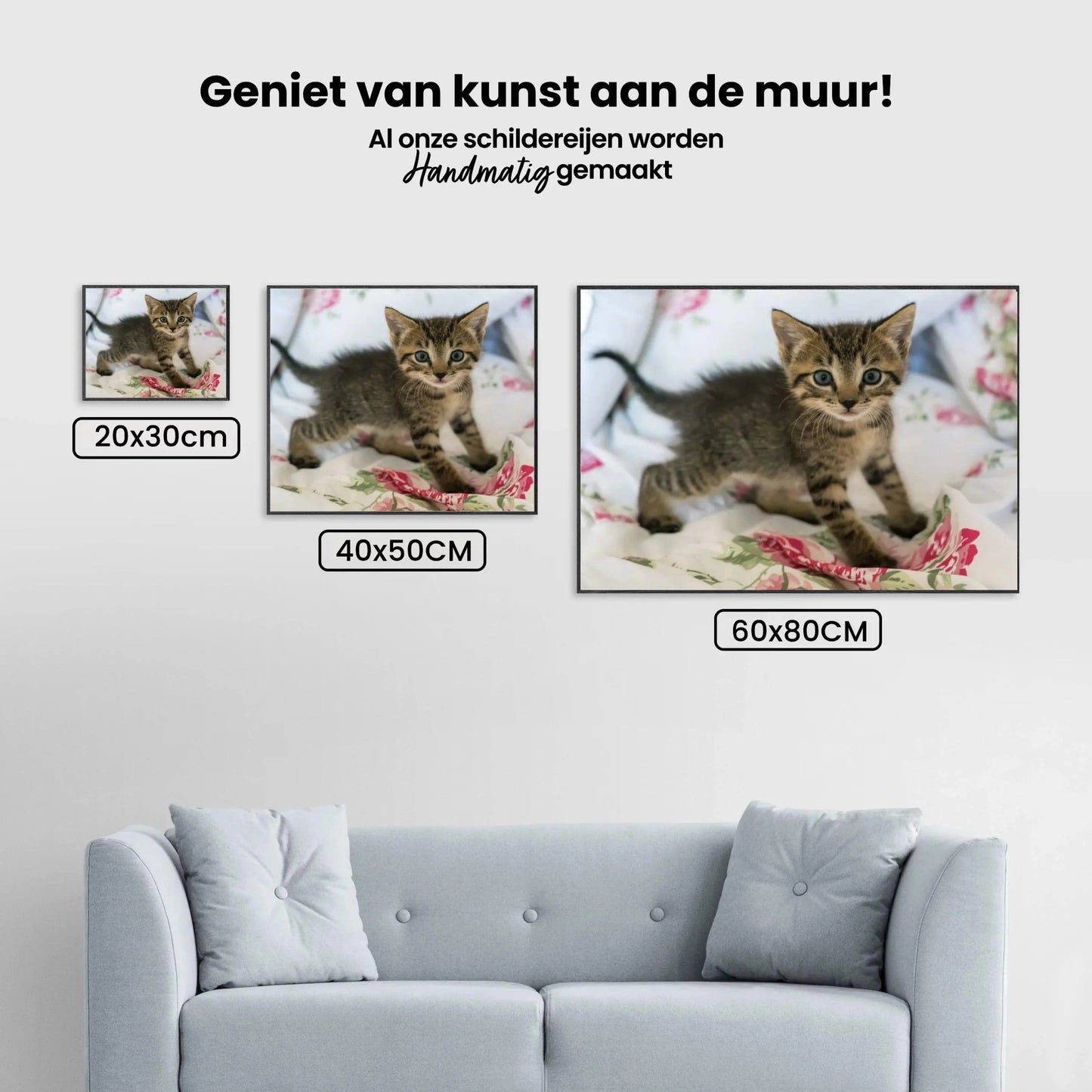 Diamond Painting Kot na łóżku - SEOS Shop ®
