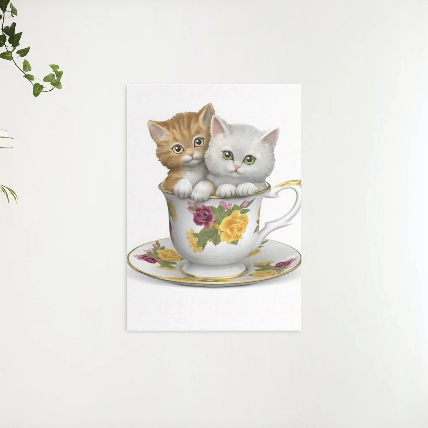 Diamond Painting Kocięta w filiżance - SEOS Shop ®