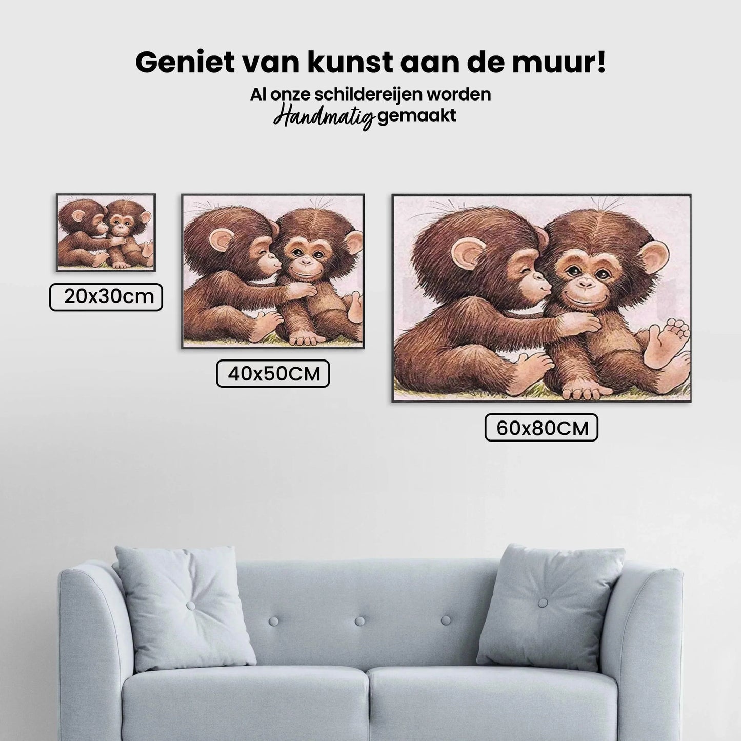 Diamond Painting Małpki – SEOS Shop ®