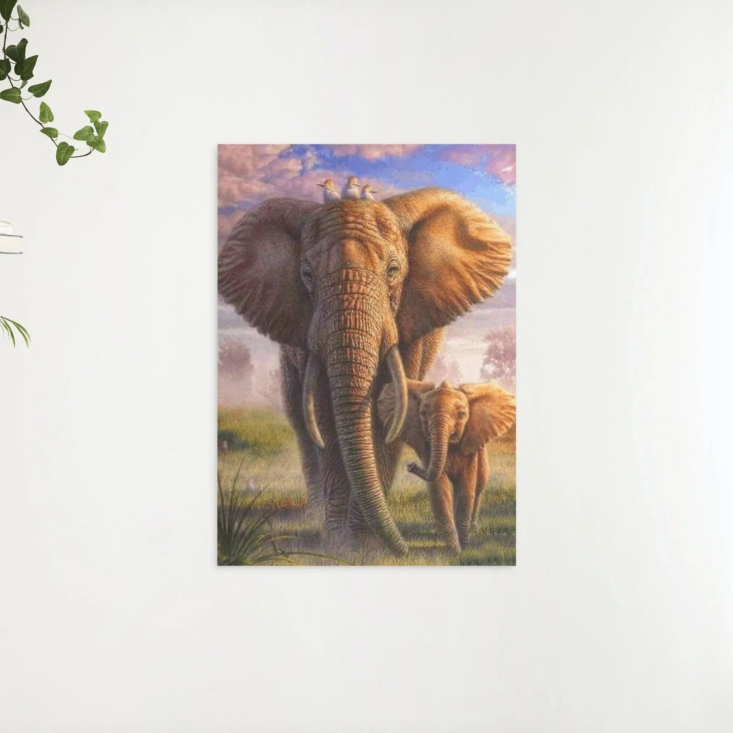 Diamond Painting Kolorowa Safari Słoń - SEOS Shop ®