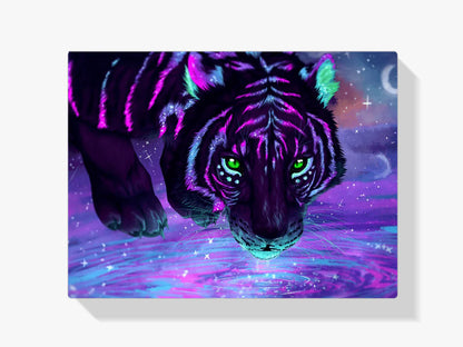 Diamond Painting Kolorowy Tygrys - SEOS Shop ®