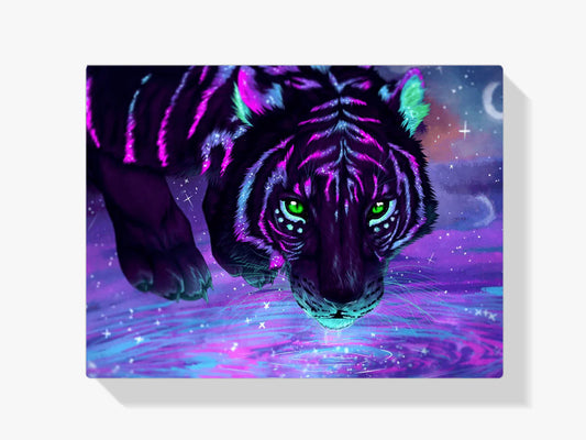 Diamond Painting Kolorowy Tygrys - SEOS Shop ®