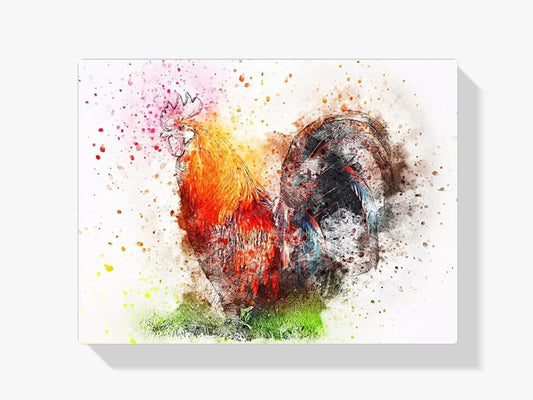 Diamond Painting Kolorowy kogut - SEOS Shop ®