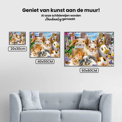 Diamond Painting Królicze Rodzina - SEOS Shop ®