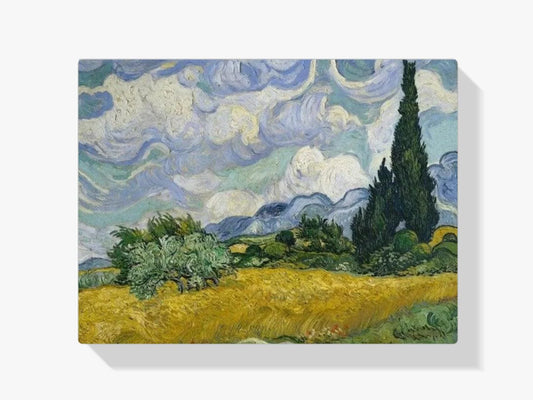 Diamond Painting Korenveld z cyprysami - SEOS Shop ®