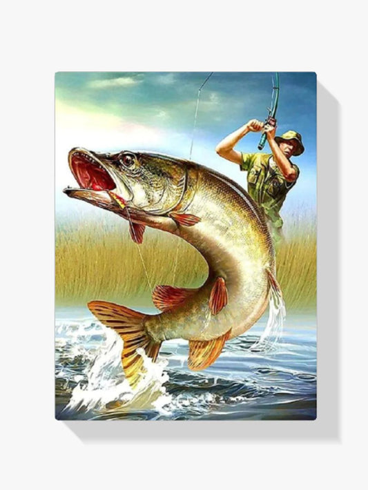 Diamond Painting Mężczyźni łowią ryby - SEOS Shop ®
