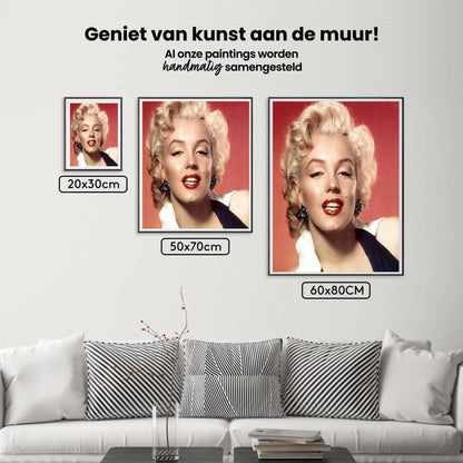 Diamond Painting Marilyn Monroe uśmiechnięta - SEOS Shop ®