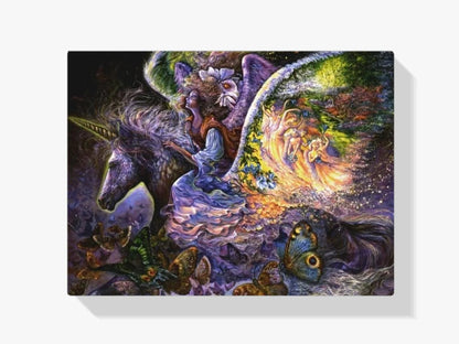 Diamond Painting Dziewczynka na fantastycznym koniu - SEOS Shop ®