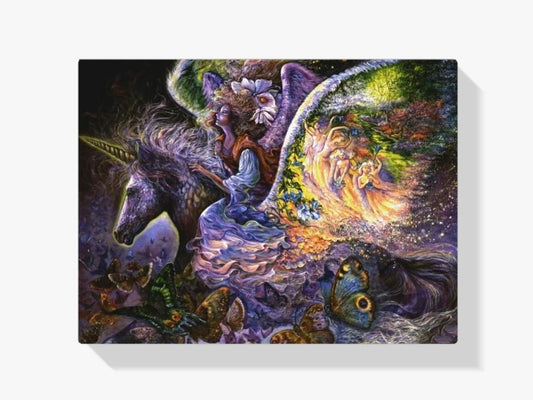 Diamond Painting Dziewczynka na fantastycznym koniu - SEOS Shop ®