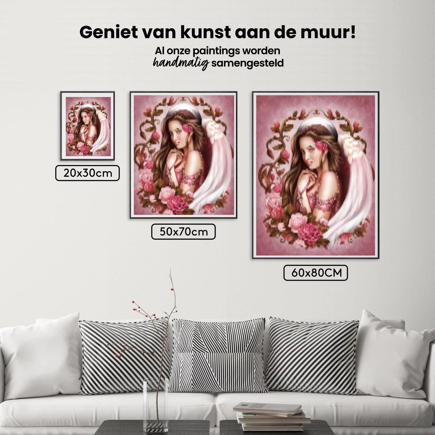 Diamond Painting Dziewczyna z różą - SEOS Shop ®