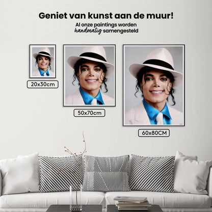 Diamond Painting Michael Jackson portret - SEOS Shop ®