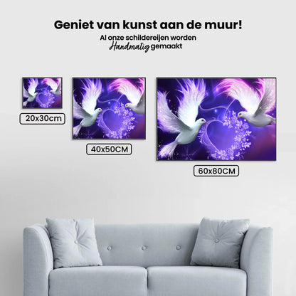 Diamond Painting Minnaar Fioletowy Gołąb - SEOS Shop ®