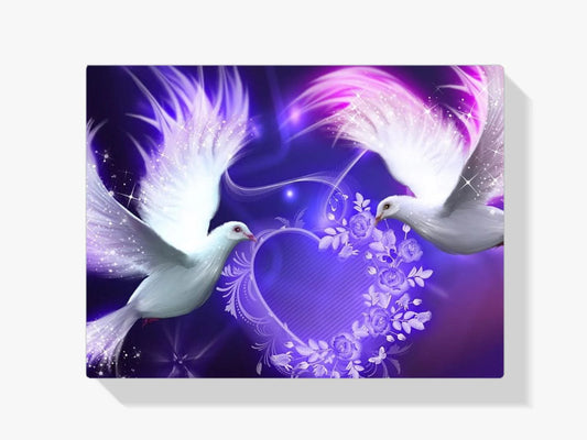 Diamond Painting Minnaar Fioletowy Gołąb - SEOS Shop ®