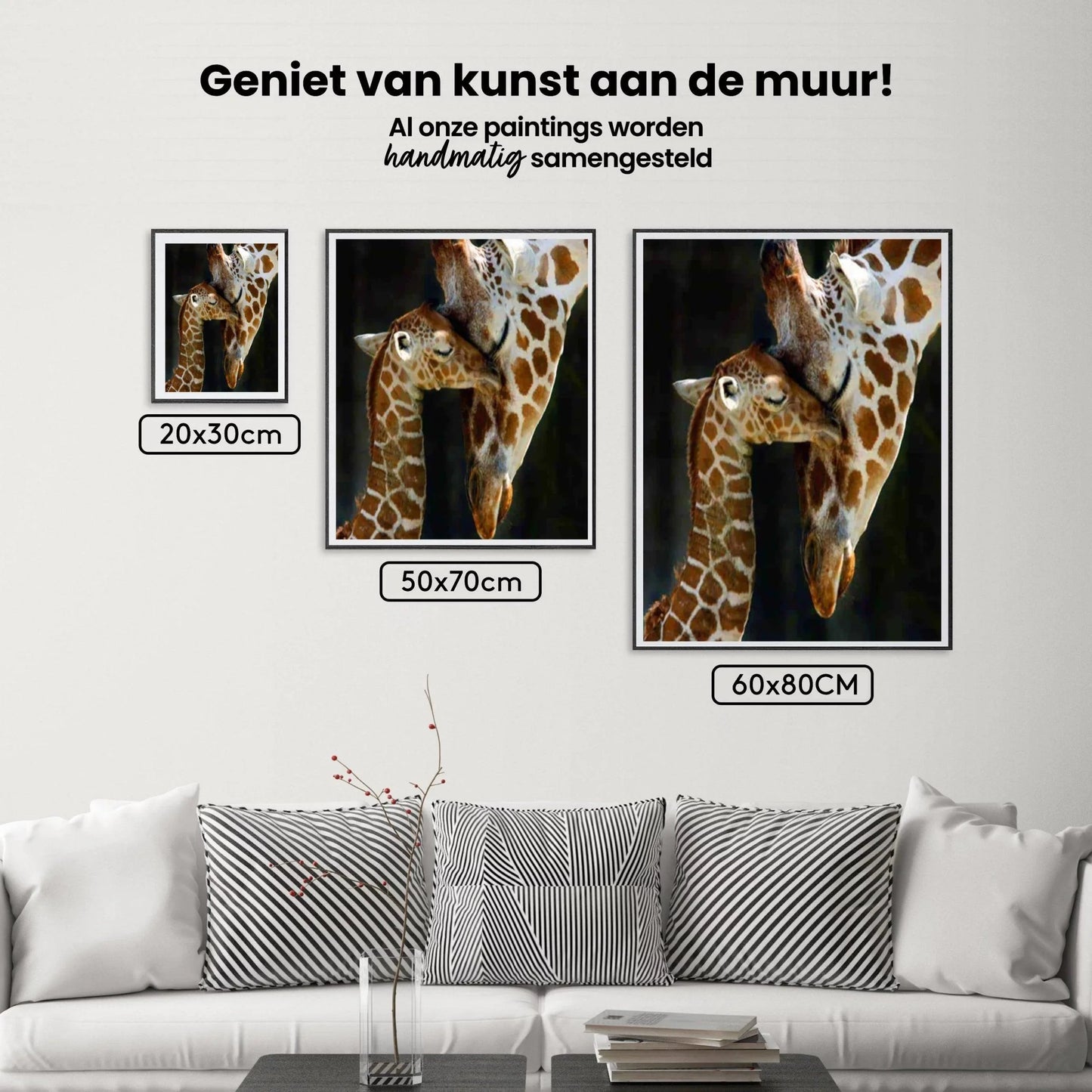 Diamond Painting Mama Giraffa z małym – SEOS Shop ®
