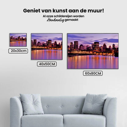 Diamond Painting Montreal w nocy - SEOS Shop ®