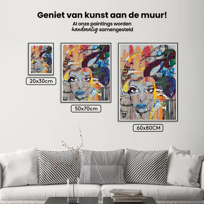 Diamond Painting - Piękne niebieskie usta - SEOS Shop ®
