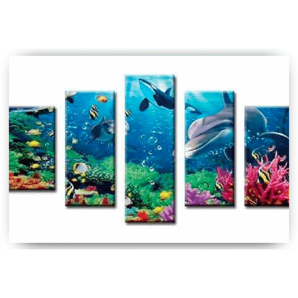 Diamond Painting Piękne morskie zwierzęta 5-częściowy - SEOS Shop ®