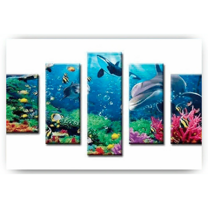 Diamond Painting Piękne morskie zwierzęta 5-częściowy - SEOS Shop ®