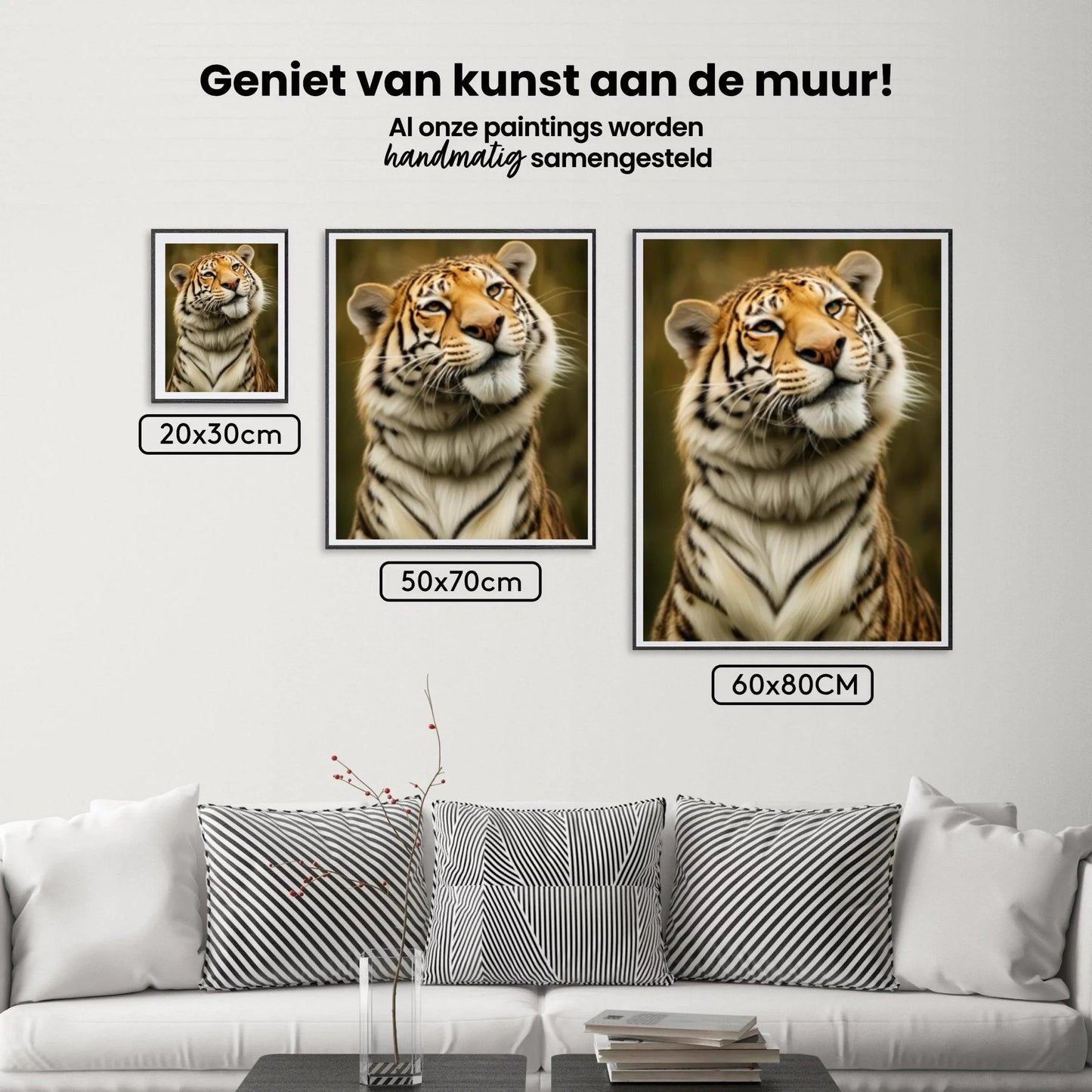 Diamond Painting Mysterieuze tiger - SEOS Shop ®