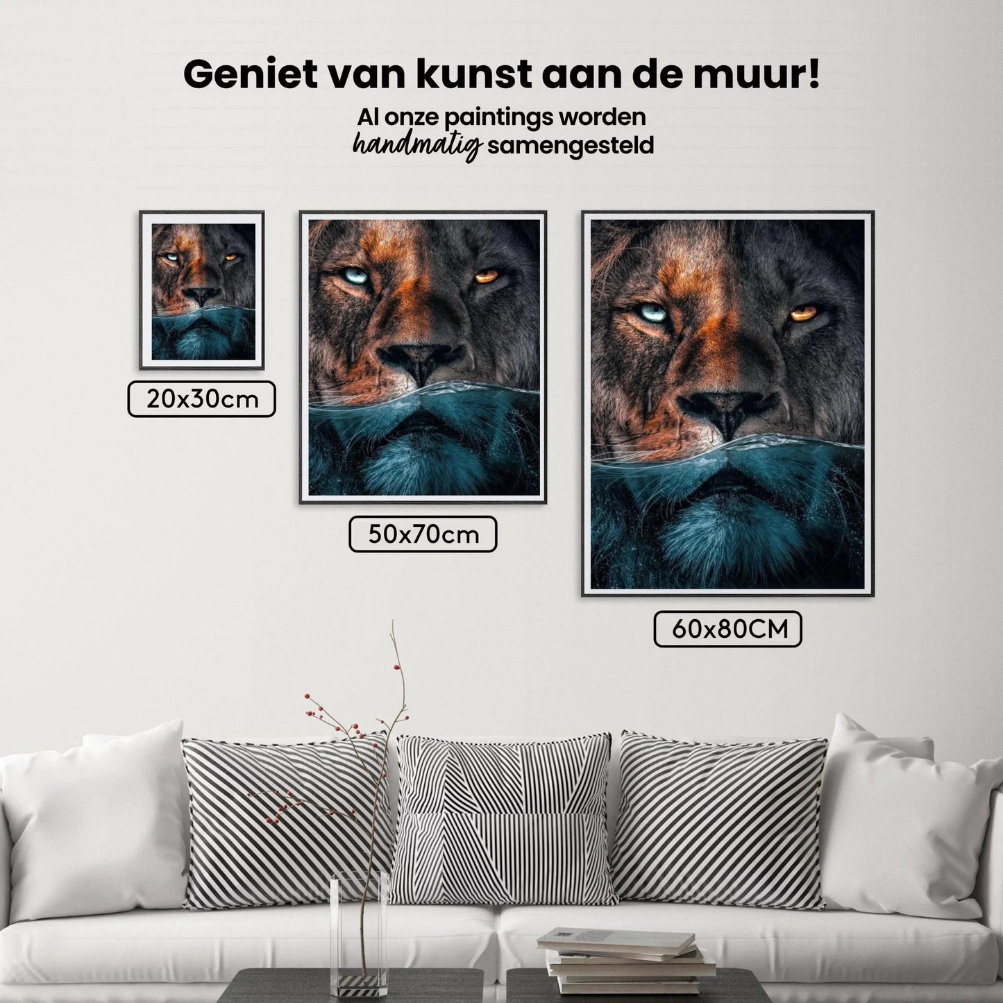 Diamond Painting Podwodny lew - SEOS Shop ®