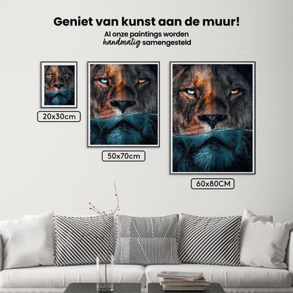 Diamond Painting Podwodny lew - SEOS Shop ®