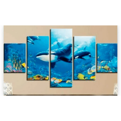 Diamond Painting Orki w morzu 5-elementowy - SEOS Shop ®