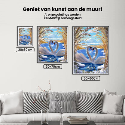 Diamond Painting Para Łabędzi - SEOS Shop ®