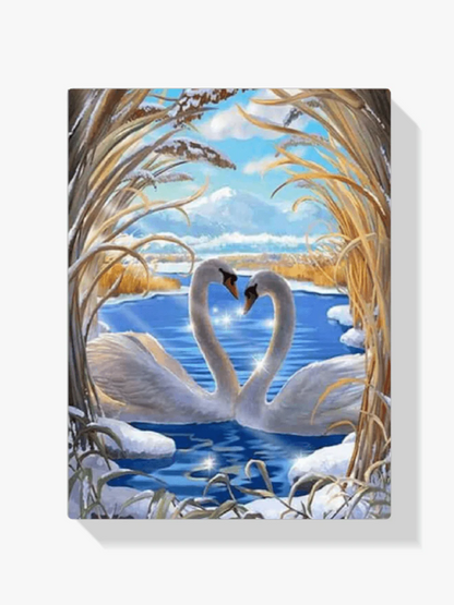 Diamond Painting Para Łabędzi - SEOS Shop ®