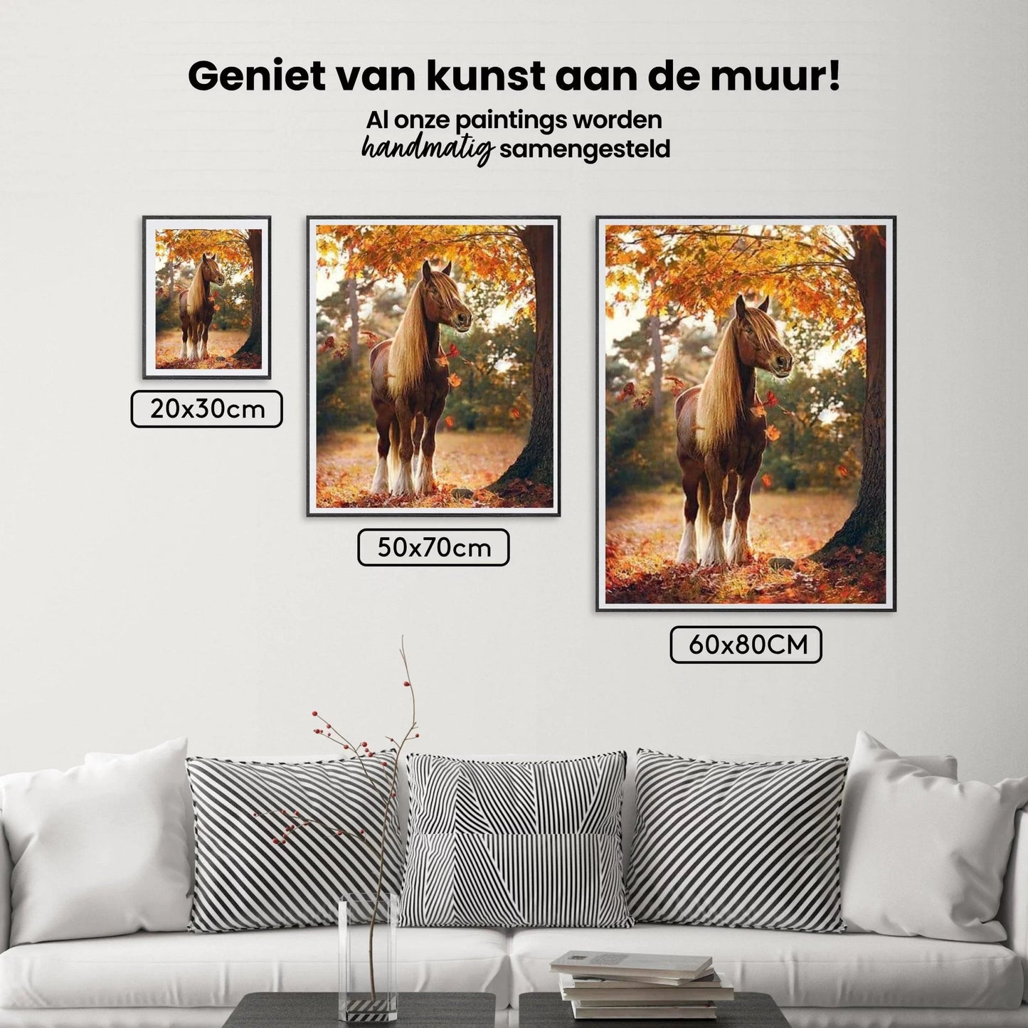Diamond Painting Koń pod drzewem - SEOS Shop ®