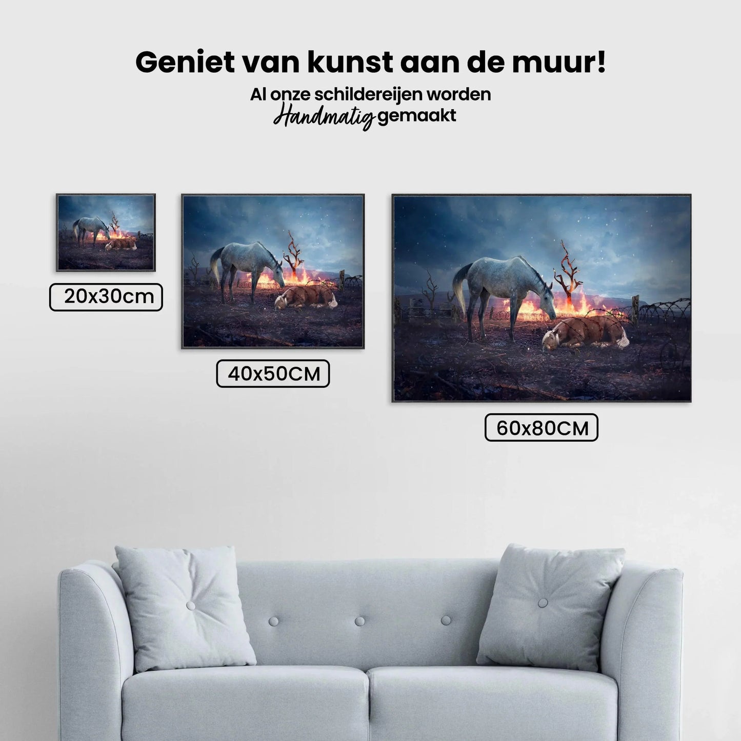 Diamond Painting Konie odpoczywają - SEOS Shop ®