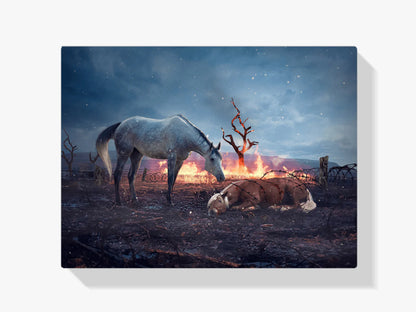 Diamond Painting Konie odpoczywają - SEOS Shop ®