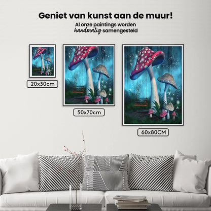 Diamond Painting Fioletowy Grzyb - SEOS Shop ®