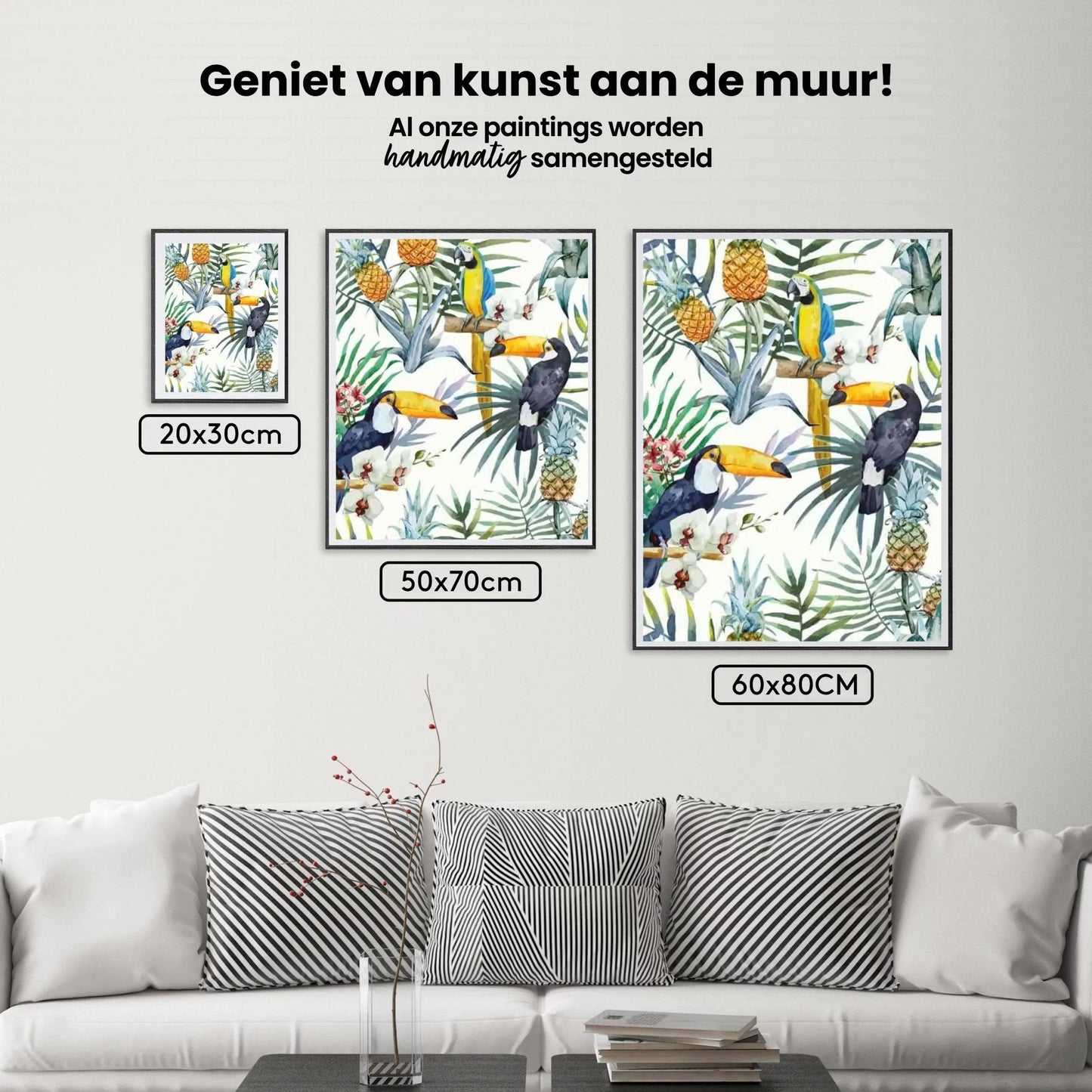Diamond Painting Pakket Egzotyczne ptaki - SEOS Shop ®