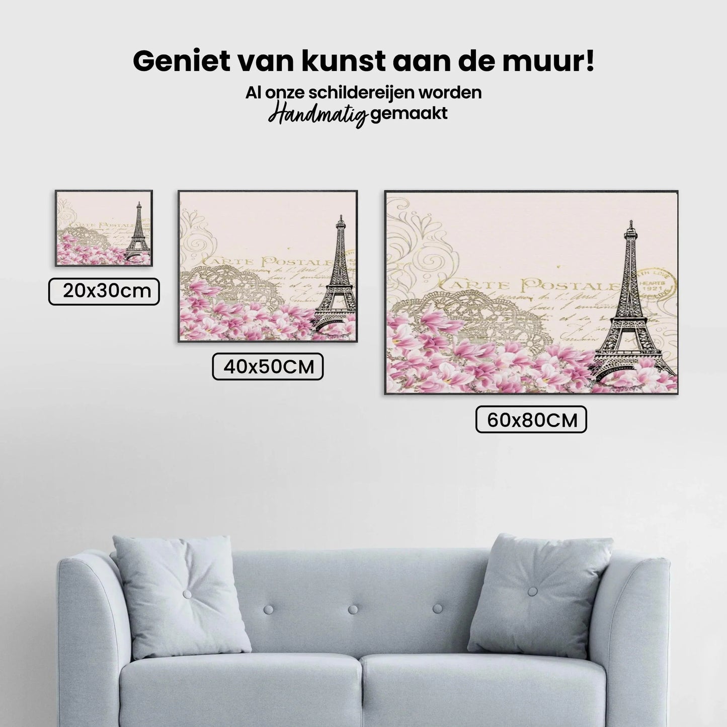 Diamond Painting Pakket Fioletowa Karteczka z Paryża – SEOS Shop ®