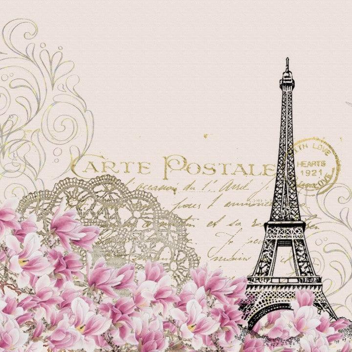 Diamond Painting Pakket Fioletowa Karteczka z Paryża – SEOS Shop ®