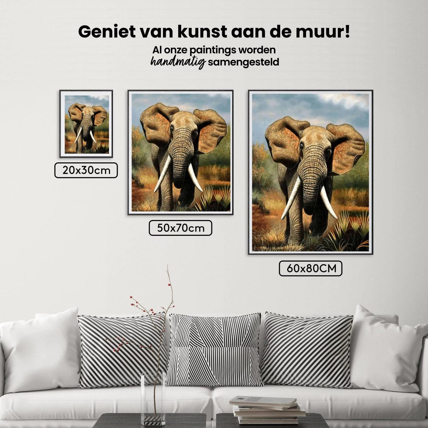 Diamond Painting Biegnący Słoń - SEOS Shop ®