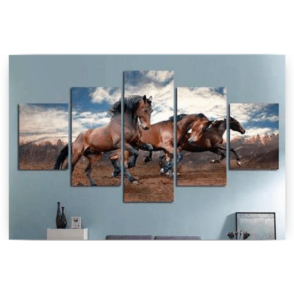 Diamond Painting Biegnące konie 5 sztuk - SEOS Shop ®