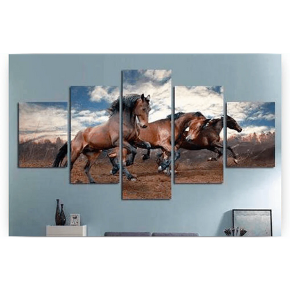 Diamond Painting Biegnące konie 5 sztuk - SEOS Shop ®