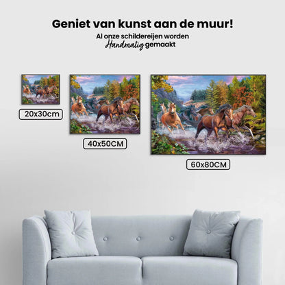 Diamond Painting Biegnące konie - SEOS Shop ®
