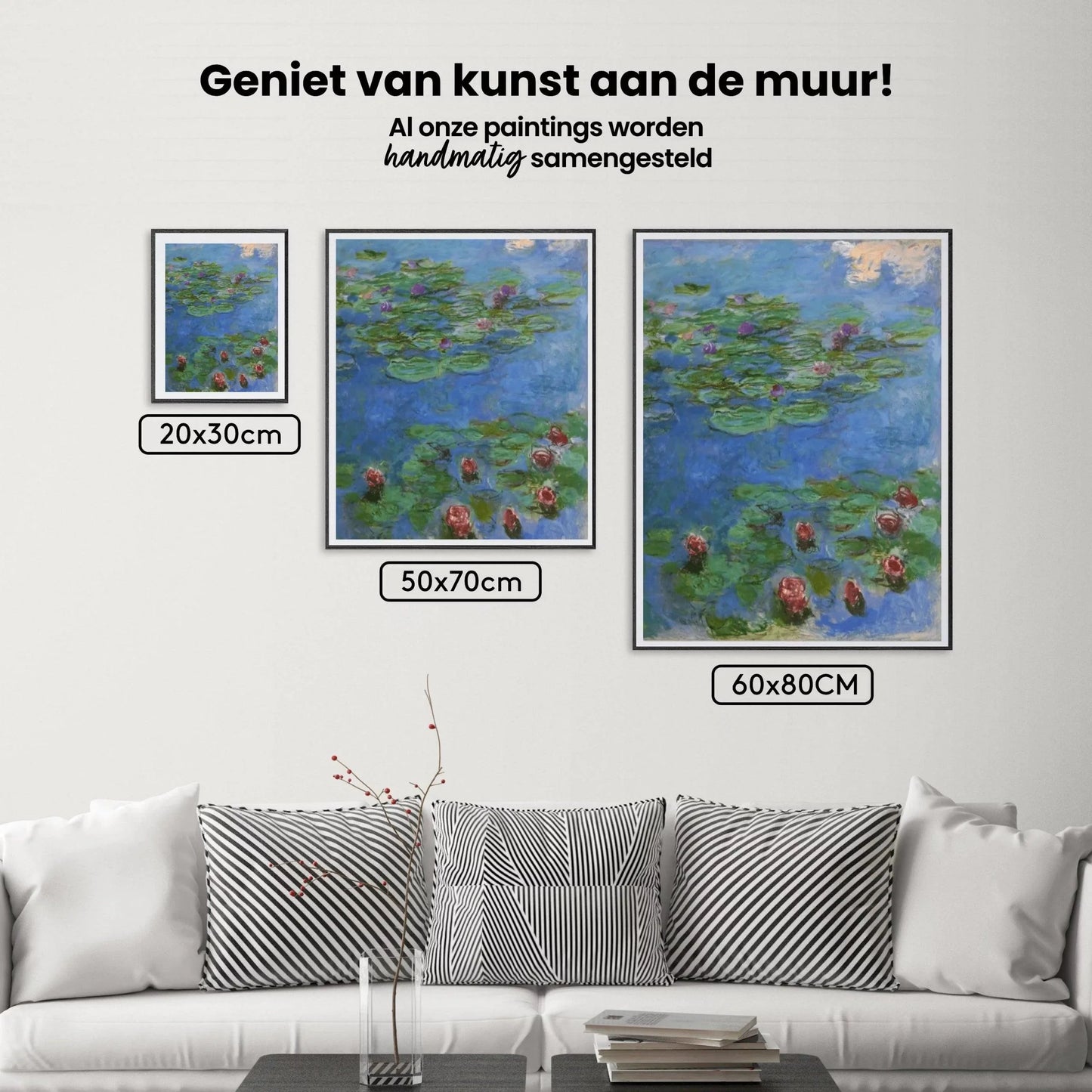 Diamond Painting Czerwone lwy wodne - SEOS Shop ®